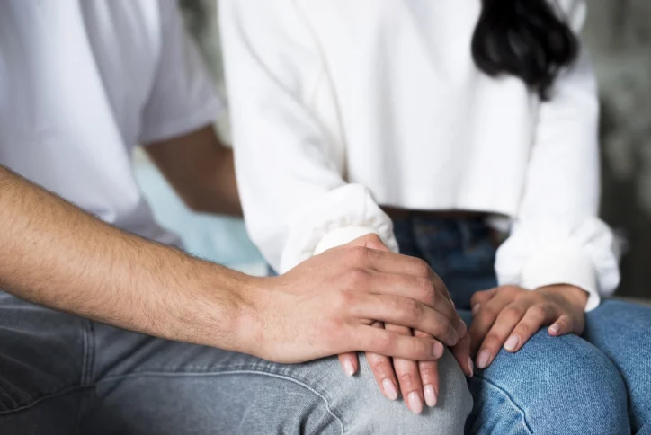 casal fazendo terapia